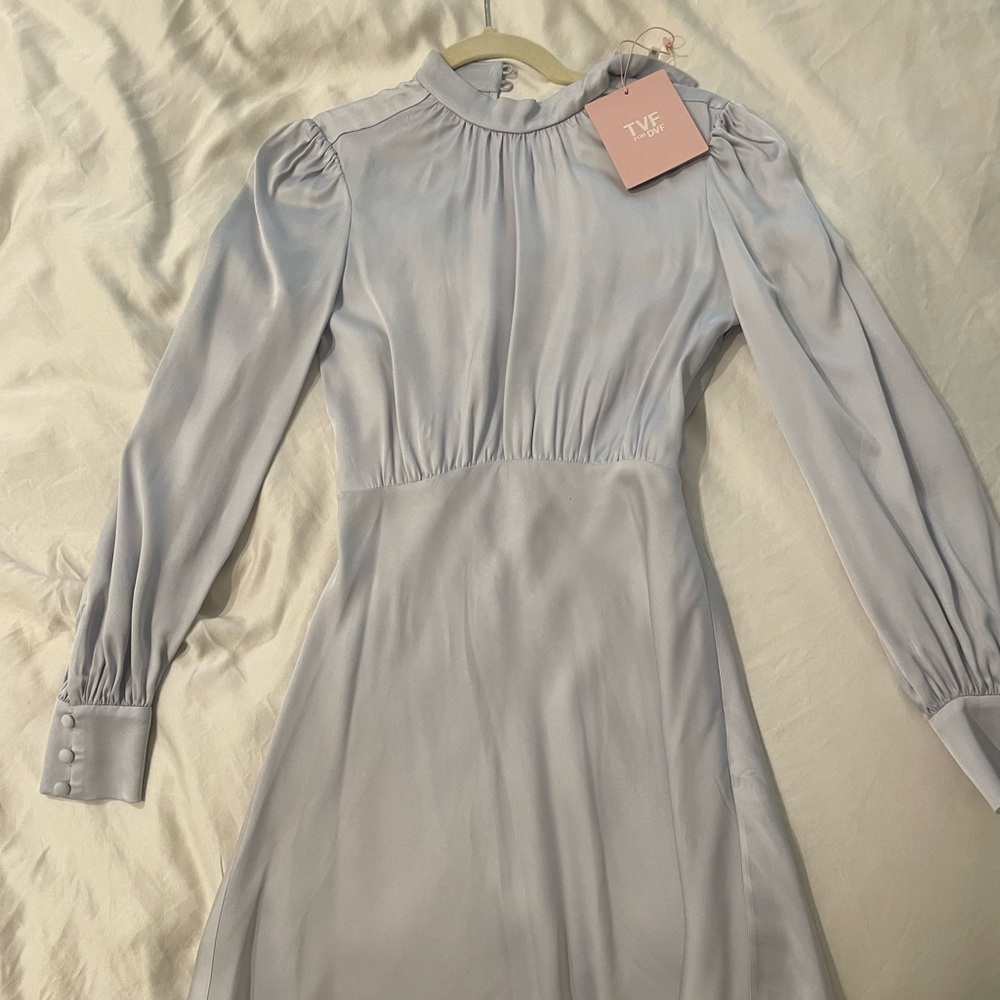 TVF for DVF Satin Dress